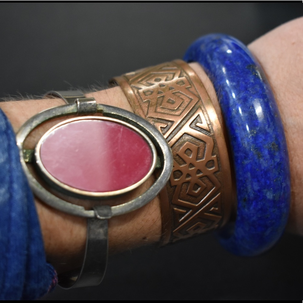 Solid Copper Bangle - image 5